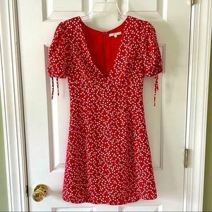Lelis Mini Dress with Hearts